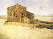 Aristide Maillol House in Roussillon oil painting on canvas